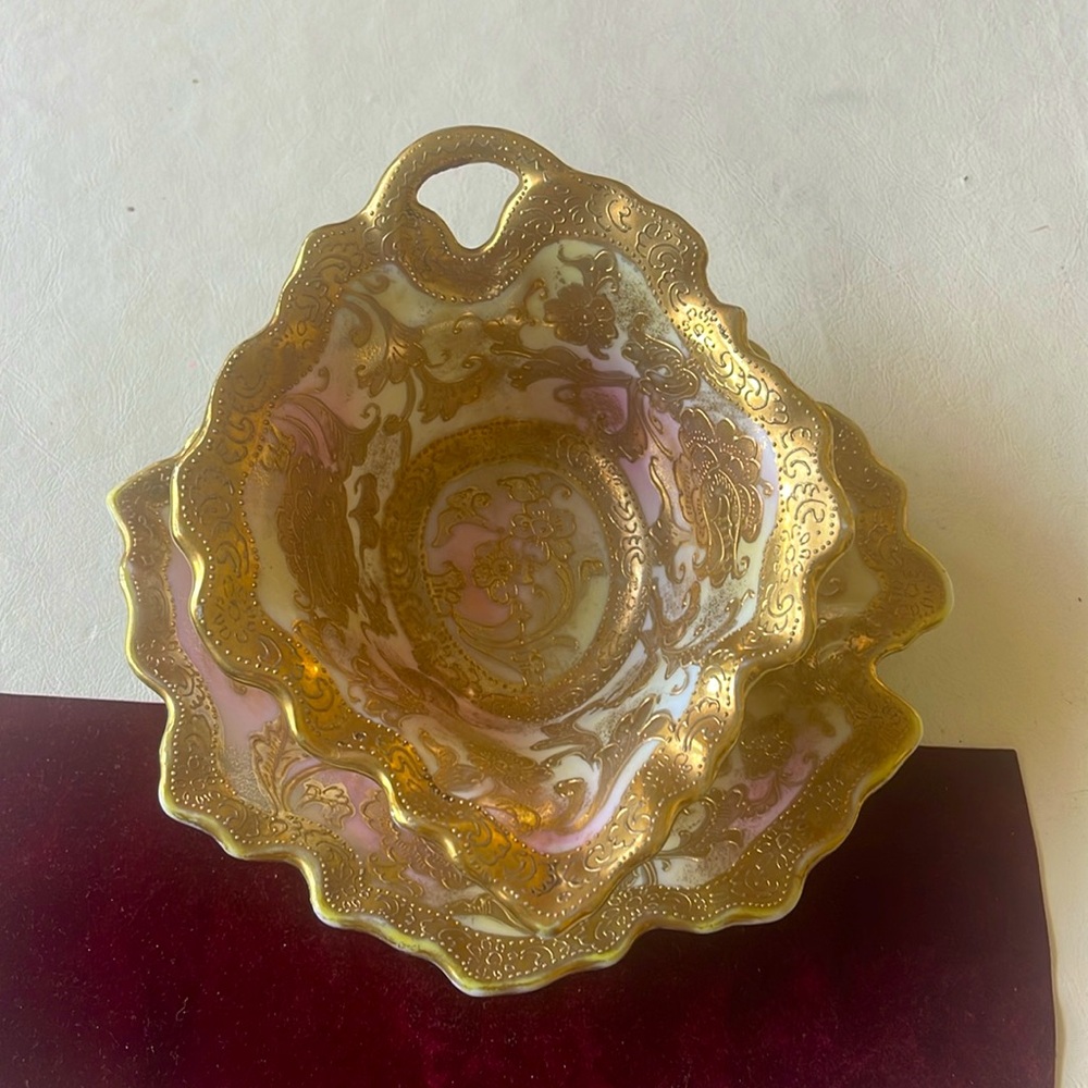 #Nippon painted porcelain